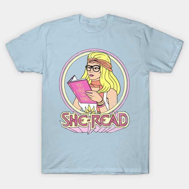 She-Read T-Shirt by Hillary White Rabbit